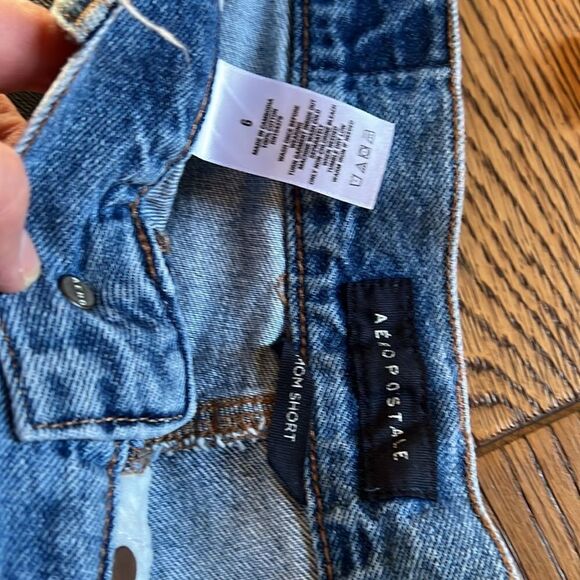 Aeropostale Denim High Waisted Shorts, tube top and skirt C16 - Picture 6 of 7